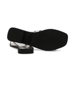 Кожаные шлепанцы skoot interlok loop Karl Lagerfeld - белый(KL80429)