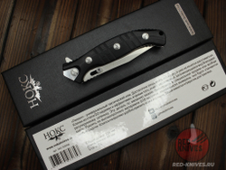 Складной нож НОКС "Геккон" 340-100406 c клинком из стали D2, рукоять G10