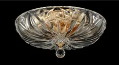 Потолочная люстра Denis DENIS D400 GOLD Crystal Lux