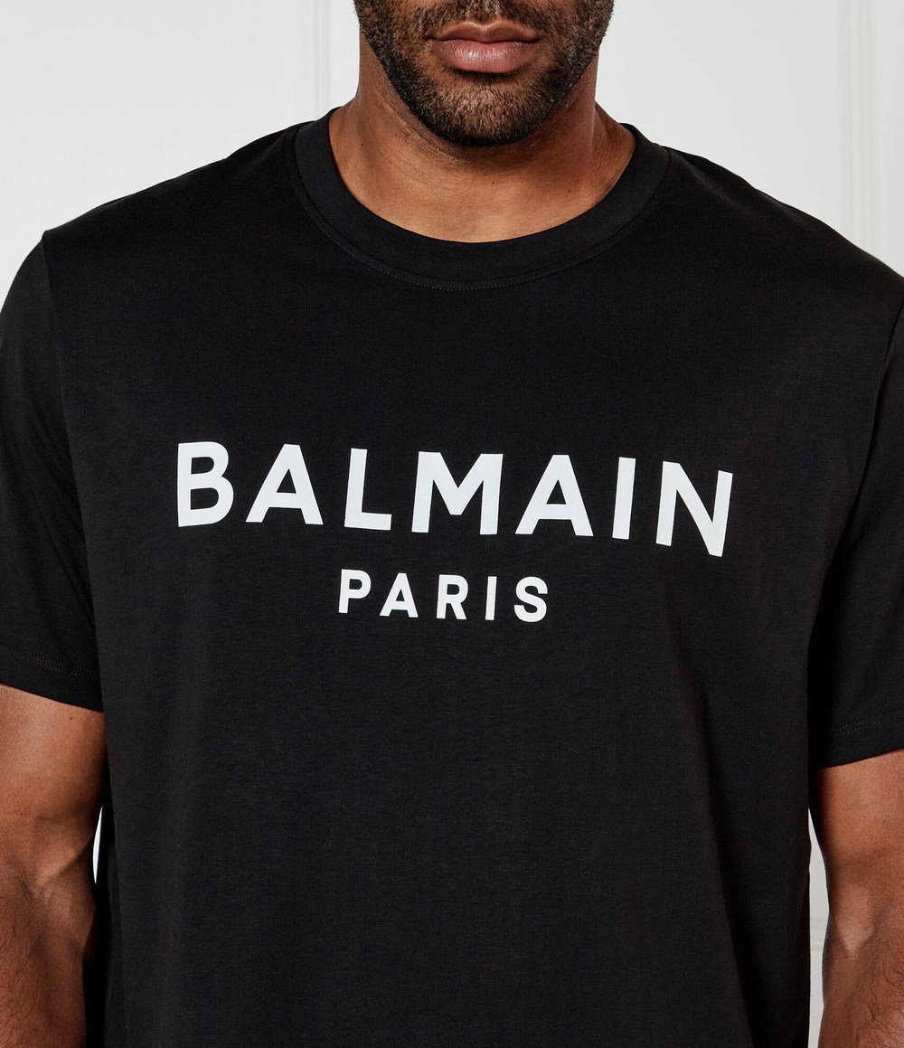 Футболка Balmain - черный(EH1EG010 BB73)