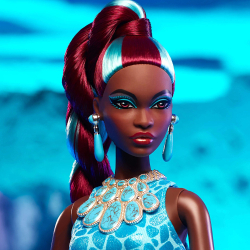 Кукла Барби Fantasy Collection Turquoise