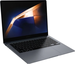 Ноутбук Samsung Galaxy Book 4 Pro NP940 Core Ultra 7 155H 16Gb SSD512Gb Intel Arc 14" AMOLED Touch 3K (2880x1800) Windows 11 Home English grey WiFi BT Cam (NP940XGK-KG2IN)