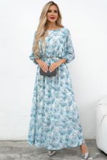 Платье Софитель (голубой) Р11-1209/3 Nikol