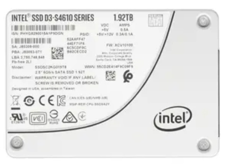 Накопитель SSD 2.5'' Intel SSDSC2KG019T801 1920 ГБ