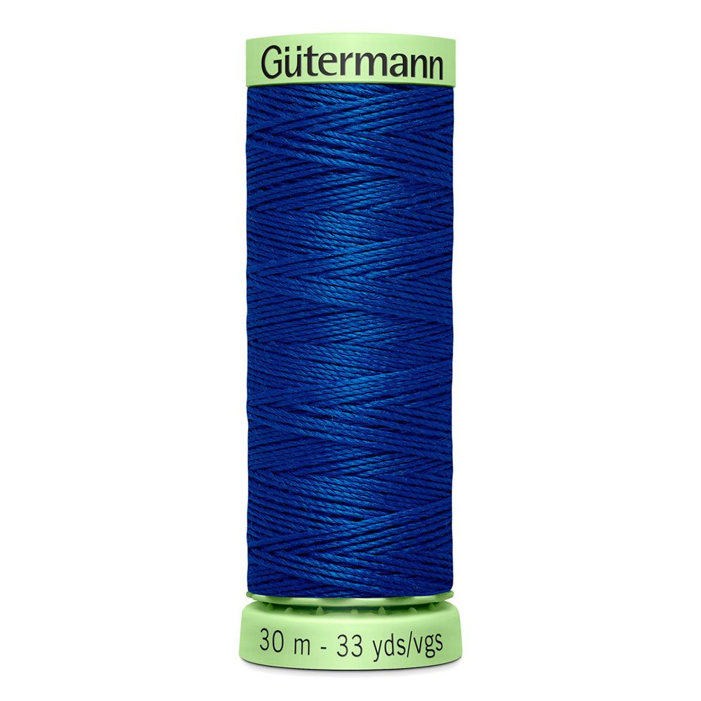 Нитки отделочные Gutermann Top Stitch 30 (30 метров), 5 кат. | 214 т.лазурный