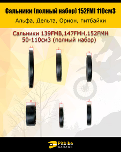 P+t Bt Kt Rt Et Сальники для мопеда альфа 139FMB,147FMH,152FMH 50-110см3
