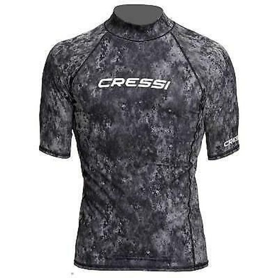 Гидрофутболка-рашгард Cressi Man с коротким рукавом камуфляж