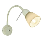 Бра Arte Lamp LETTURA A7009AP-1WG, 1хE14