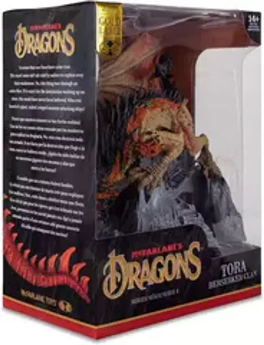 Фигурка McFarlane Toys Dragons: Tora (Berserker Clan) (Exc)