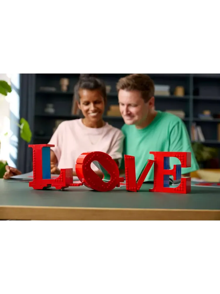 Конструктор Art 31214 Скульптура "LOVE"