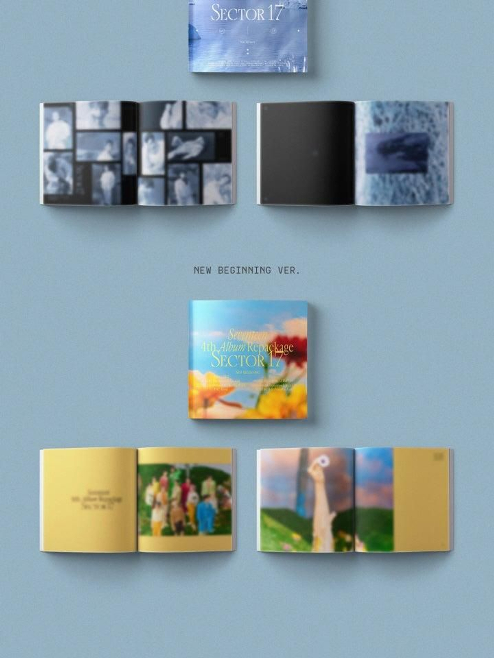 Альбом SEVENTEEN - SECTOR 17 4th Album Repackage 2SET Version
