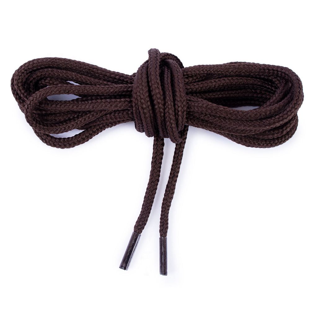 Шнурки для обуви т.0, 60 см, 25 пар, №101 т.коричневый, Gamma 4с107