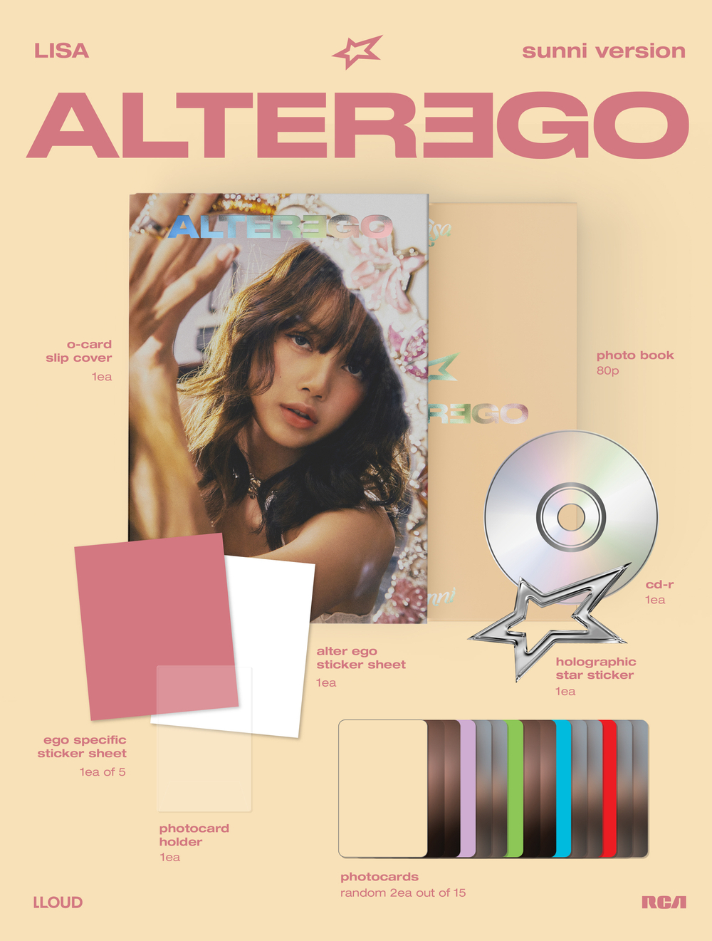 Альбом LISA - Alter Ego (Photobook ver.) (sunni ver.)