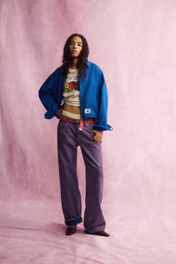 ZARA - FRUIT OF THE LOOM™ БРЮКИ СО ШВАМИ, ФИОЛЕТОВЫЙ