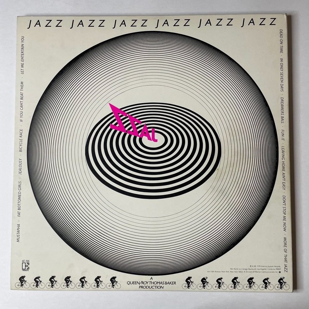 Винтажная виниловая пластинка LP Queen Jazz (Japan 1978) (No Obi) (Poster) Don't Stop Me Now