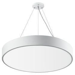 Светильник LED ЭРА Geometria SPO-132-W-40K-088 Ring 88Вт 4000К 8200Лм IP40 800*80 белый подвесной драйвер внутри | Декоративные светильники Geometria