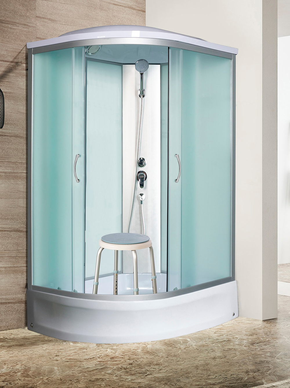 Душевая кабина RIVER DESNA  120/90/24 МТ R 120x90x210 10000002993 Правая или левая  Ассимметрия