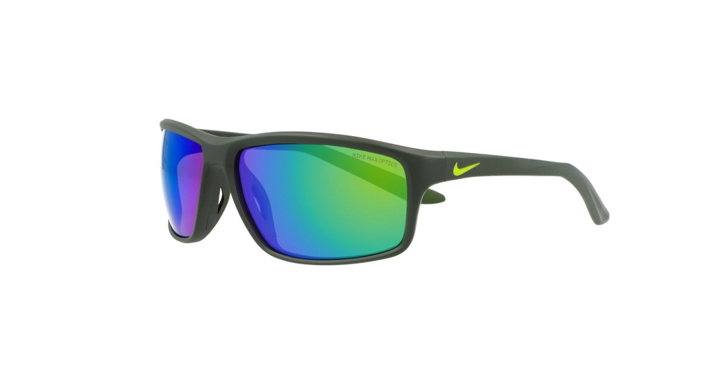 Теннисные очки Nike Adrenaline 22 M N - matte sequoia/green mirror