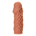Насадка на фаллос 12,7см с рельефными складочками Kokos Extreme Sleeve 012 S Size