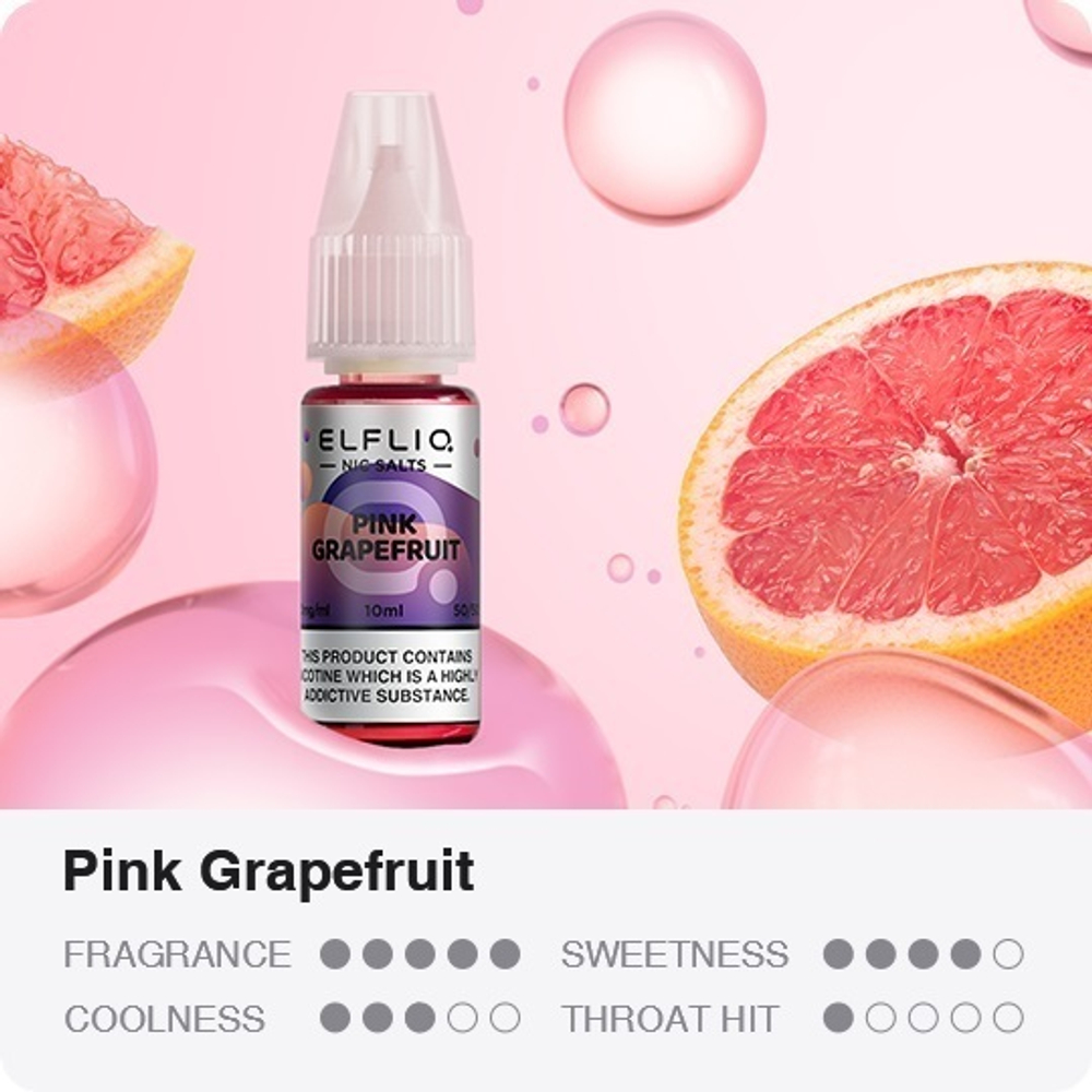 ELFLIQ - Pink Grapefruit (3% nic, 30ml)