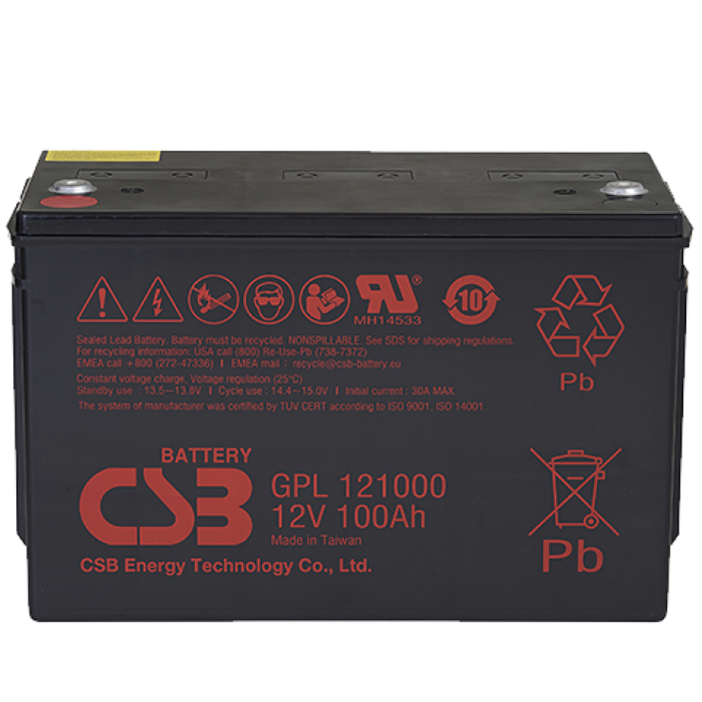 Аккумулятор CSB GPL121000 - AGM ( 12В / 100Ач )
