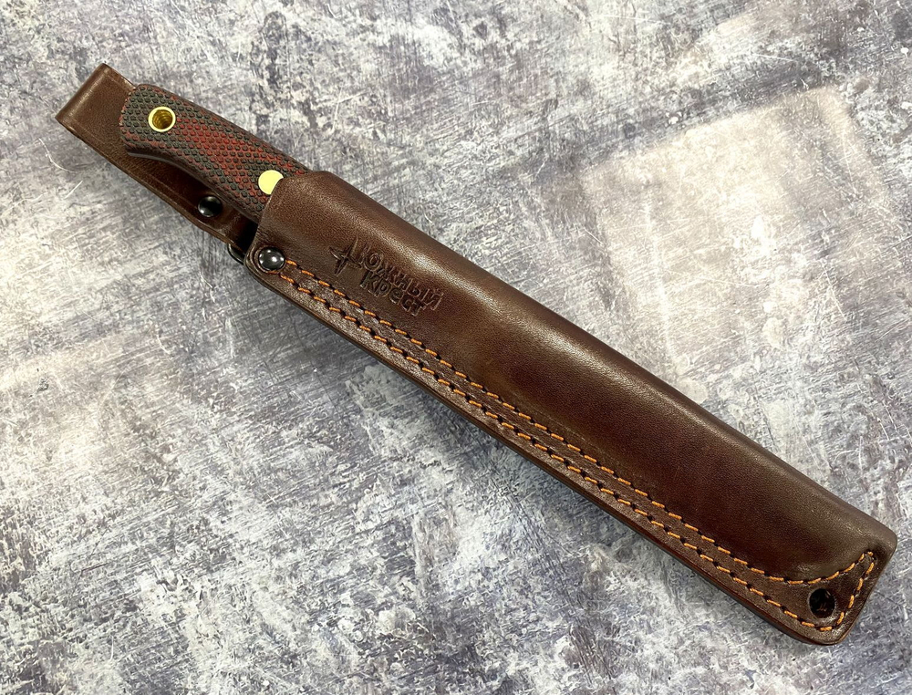 Нож Slender M, N690, микарта красно-черная, 212.0954