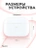 Чехол для Airpods Pro 3 Gurdini прорезиненный soft touch c карабином Красный