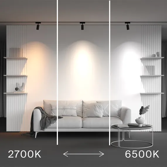 Трековый светильник Focus LED TR103-4-12WTW-M-B Maytoni