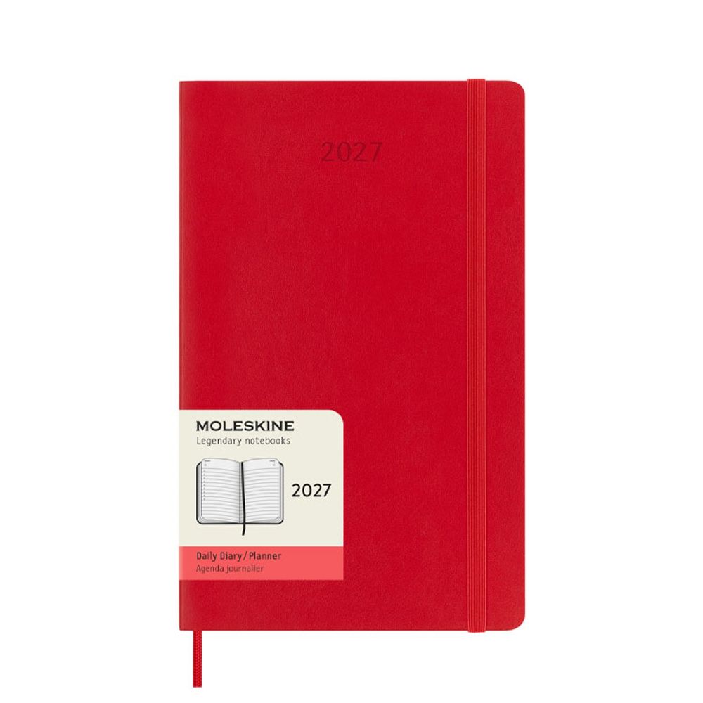Ежедневник Moleskine Classic Soft Daily Large 2027 (DSF212DC3)