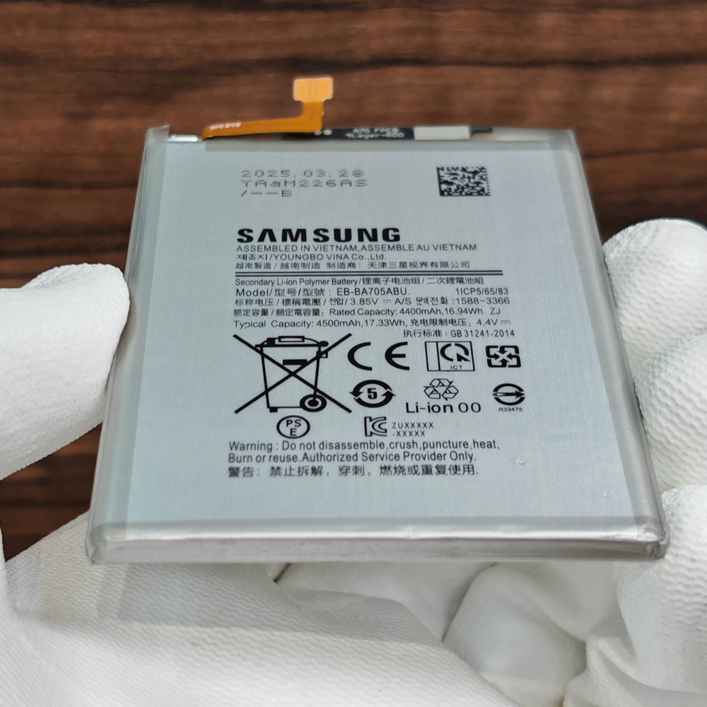 Аккумулятор для Samsung Galaxy A50 / A30 (EB-BA505ABU) Категория: "Премиум качество" АКБ 4000mAh Li-ion Polymer