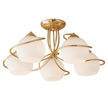 Люстра потолочная 5*Е27 CL155152 золото Лайма Citilux
