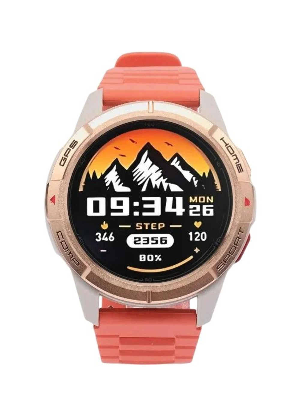 Умные часы Xiaomi Mibro GS Active (XPAW016) c русским языком + 2 ремешка золотой
