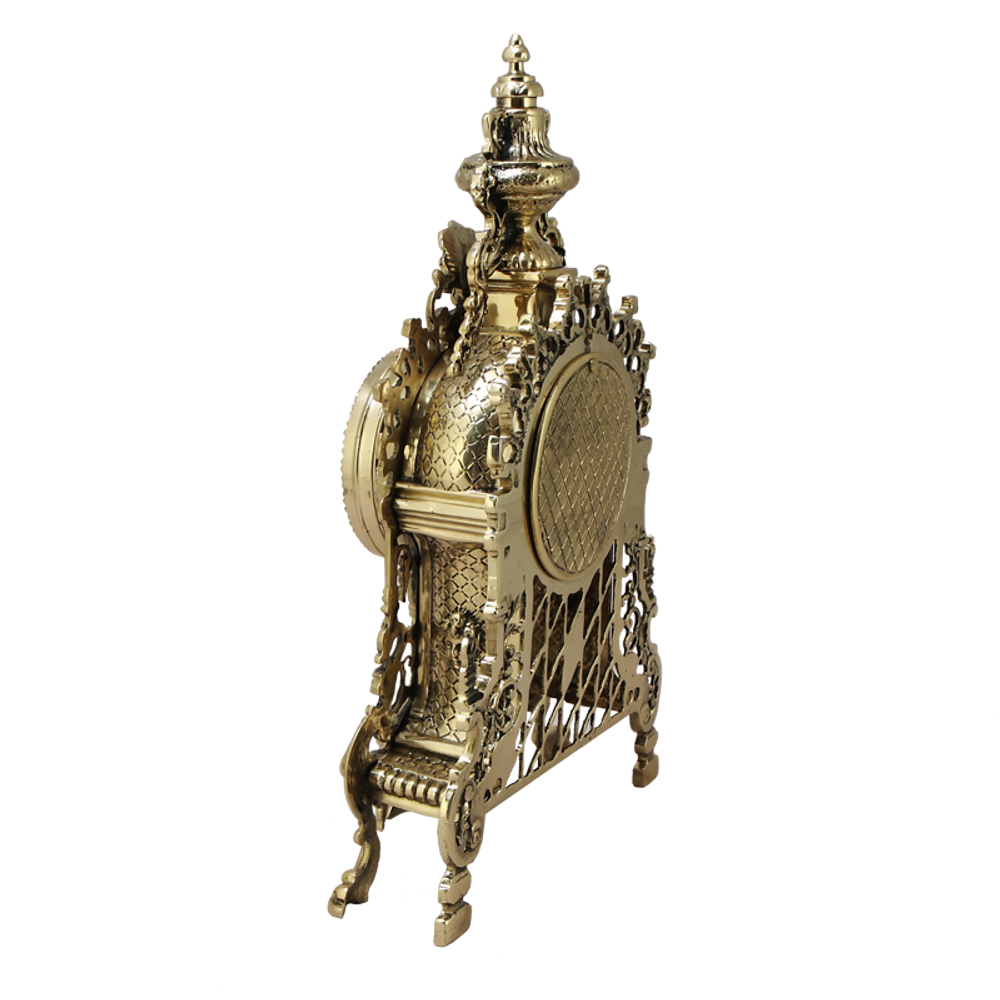 Bello De Bronze Каминные часы с канделябрами "Париж", "золото"
