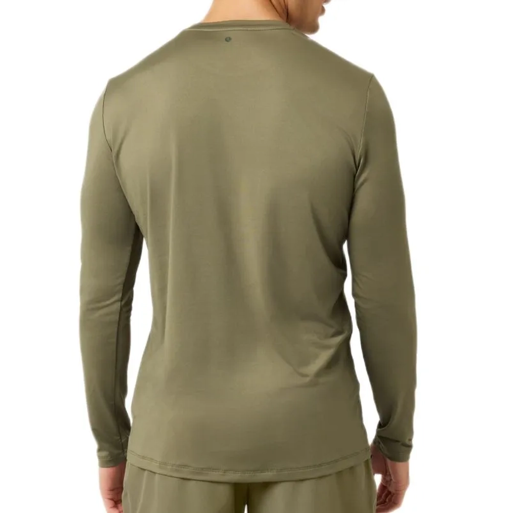 Мужская теннисная футболка с длинным рукавом Björn Borg Long Sleeve - kalamata