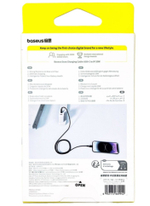 Кабель-зарядка Type-C на Lightning Baseus Dura Series 20W 2м (P10377800U01-02) черно-золотистый