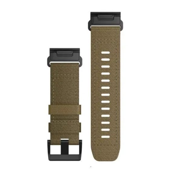 Ремешок сменный нейлоновый Garmin QuickFit 26 мм cayote tan