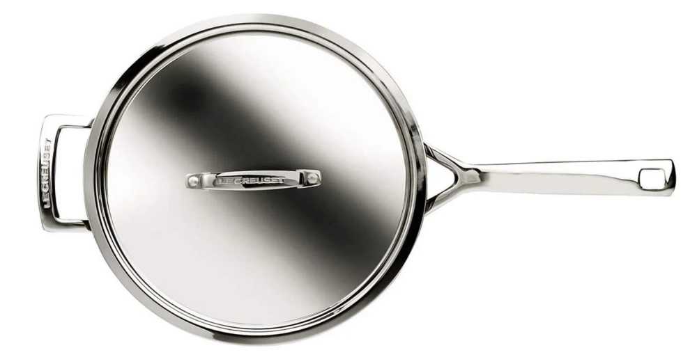 Le Creuset Сковорода 3-PLY Saute 24 см с крышкой EAN 630870042215