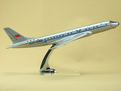 Модель самолета Ту-104А (М1:100, Аэрофлот СССР-Л5400)