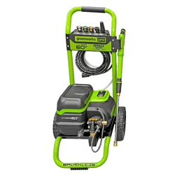Мойка высокого давления аккумуляторная Арт. 5106207, 60V, 250 бар, бесщеточная, с портом на 2 АКБ