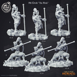 Эльф Полуэльфы Темные эльфы Дроу Монах 1шт миниатюра для dnd, днд, pathfinder, фентези, Настольная игра, НРИ, Варгейм, РПГ