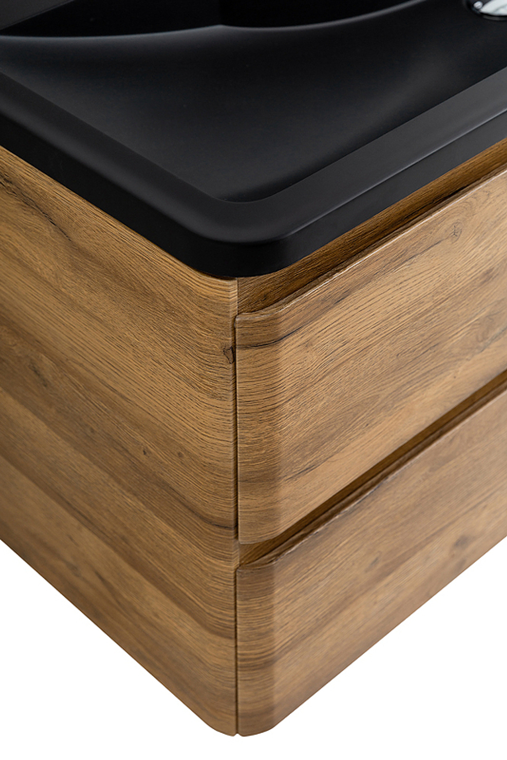 Тумба под раковину BelBagno 120 ALBANO-1200-2C-SO-RR подвесная Rovere Rustico