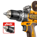 Аккумуляторный бесщёточный ударный шуруповерт INGCO CIDLI209685 INDUSTRIAL 20 В 96 Нм