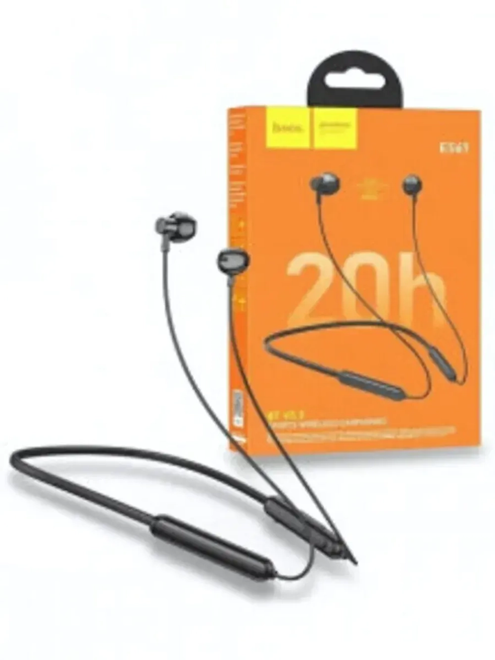 Bluetooth - гарнитура HOCO ES67, вкладыши, BT5.3, 130mAh Black