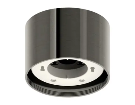 Корпус светильника накладной C8115 DCH черый хром D85*H60mm GX53