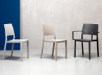 Стул пластиковый Scab Design Kate, лен