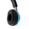 Наушники беспроводные LuazON RX-1 TM-021, накладные, BT 4.2, 250 мАч, LED, FM,microSD,синие