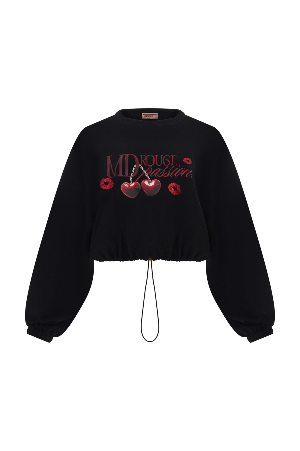 Свитшот «MD rouge» black