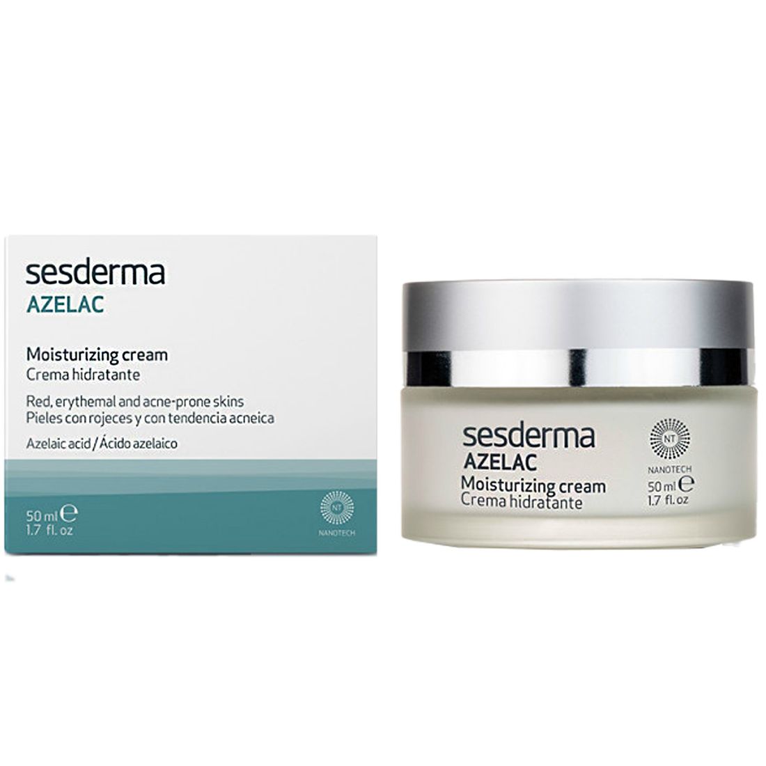 Увлажняющий крем для лица SESDERMA AZELAC Moisturizing Face Cream 50мл