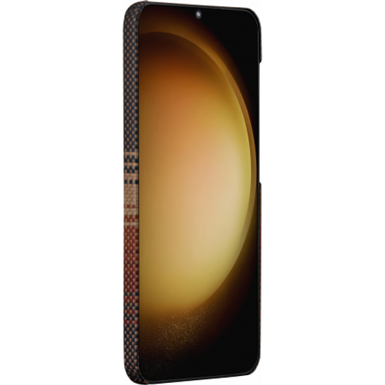 Чехол Pitaka Fusion Weaving MagEZ 4 Samsung Galaxy S24 Plus (6,65 "), Sunset Коричневый