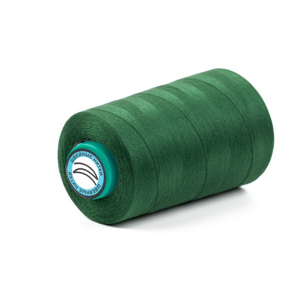 Нитки универсальные Nitka 40/2, 4570 м (5000 ярд) / 1 кат., 223 т.зеленый